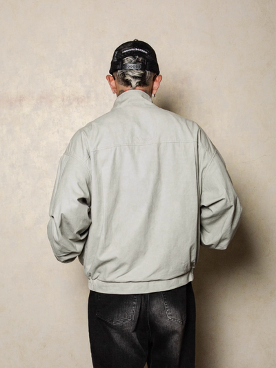 S45 Pleated Brushed Track Jacket | Face 3 Face