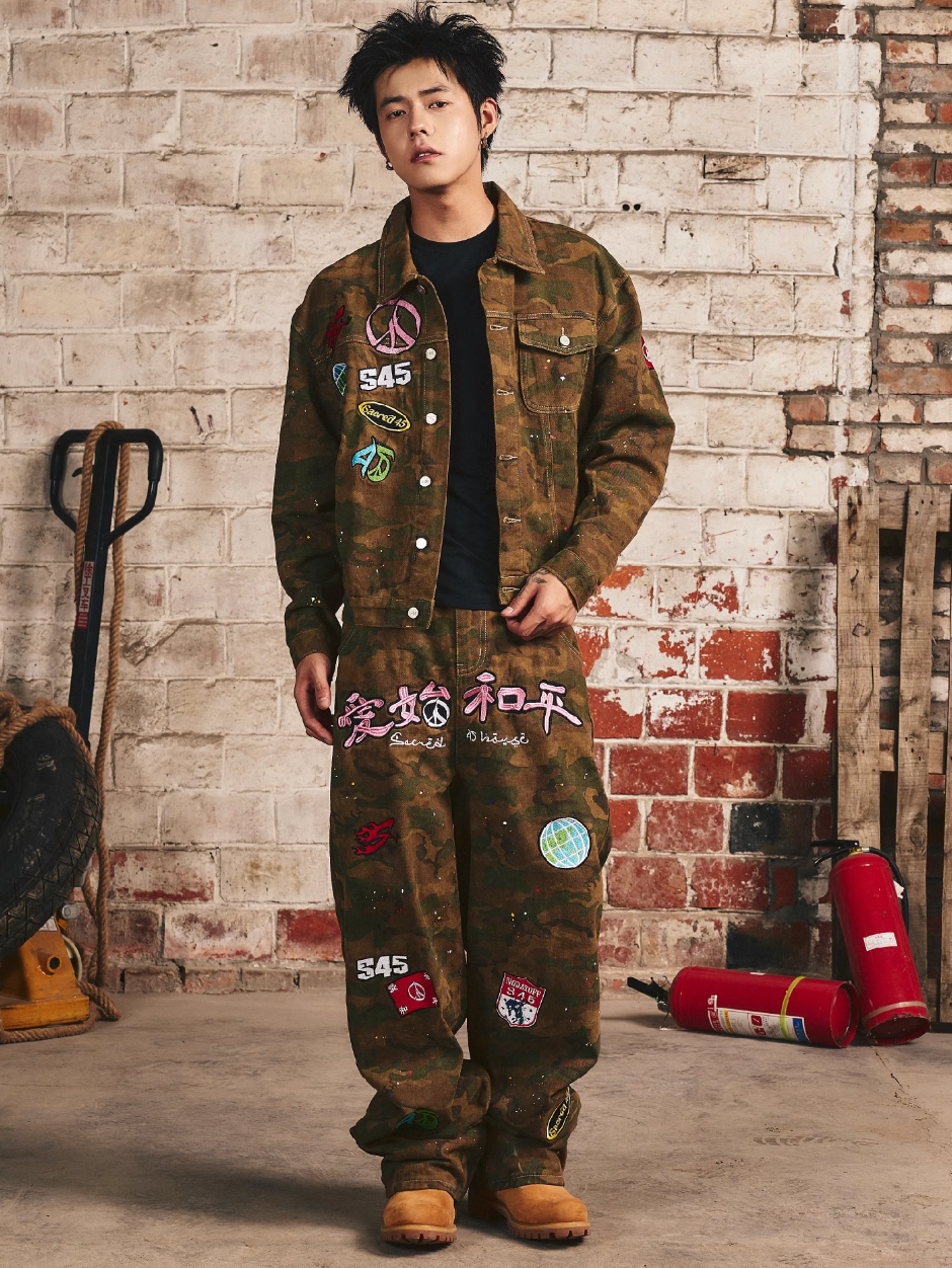 S45 3D Chapter Camouflage Jacket | Face 3 Face