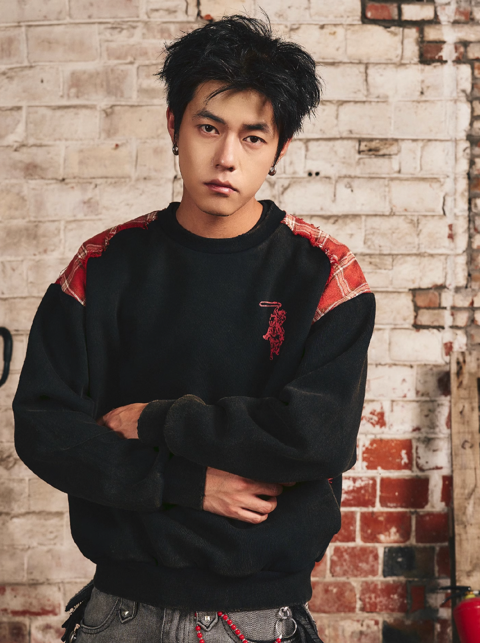 S45 Plaid Destruction Patchwork Sweatshirt | Face 3 Face