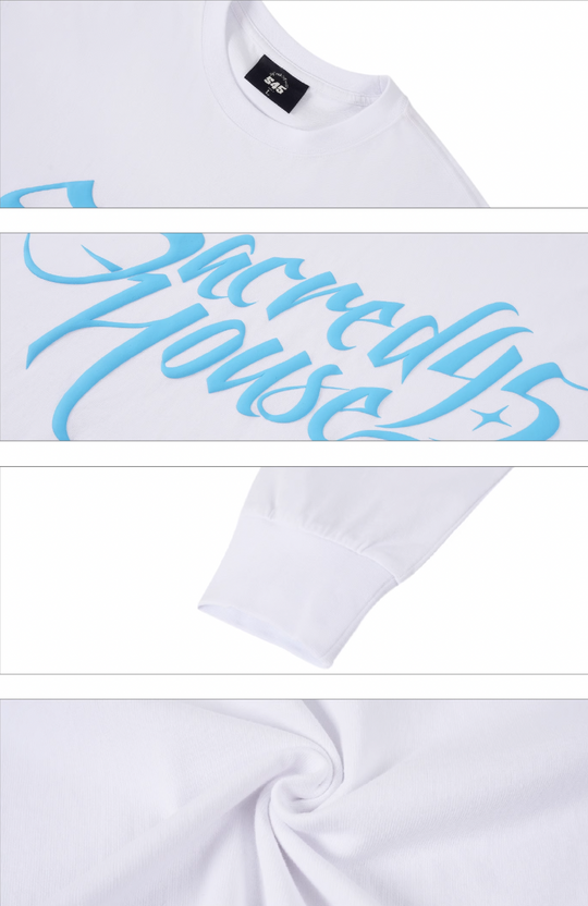 S45 Foam Logo 3D Printing Long Sleeve Tee | Face 3 Face