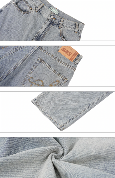 S45 Basic Straight Jeans | Face 3 Face