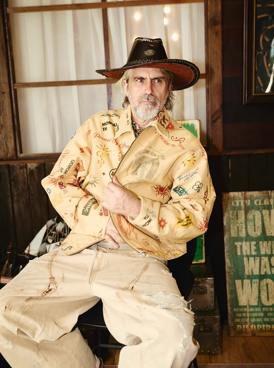 STEEPC Multi Full Print Vintage Work Jacket | Face 3 Face