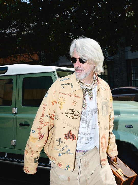 STEEPC Multi Full Print Vintage Work Jacket | Face 3 Face