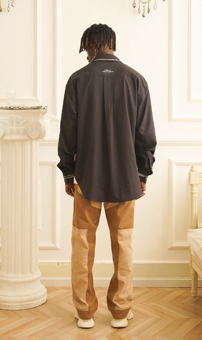 EMPTY REFERENCE Doberman Long Sleeve Shirt | Face 3 Face