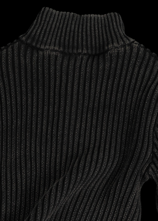 ANTIDOTE High Neck Half Zip Knit Sweater | Face 3 Face