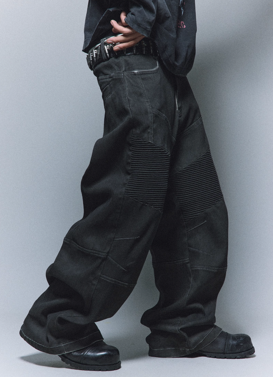 ANTIDOTE Wasteland Spray Dirty Motorcycle Pants | Face 3 Face