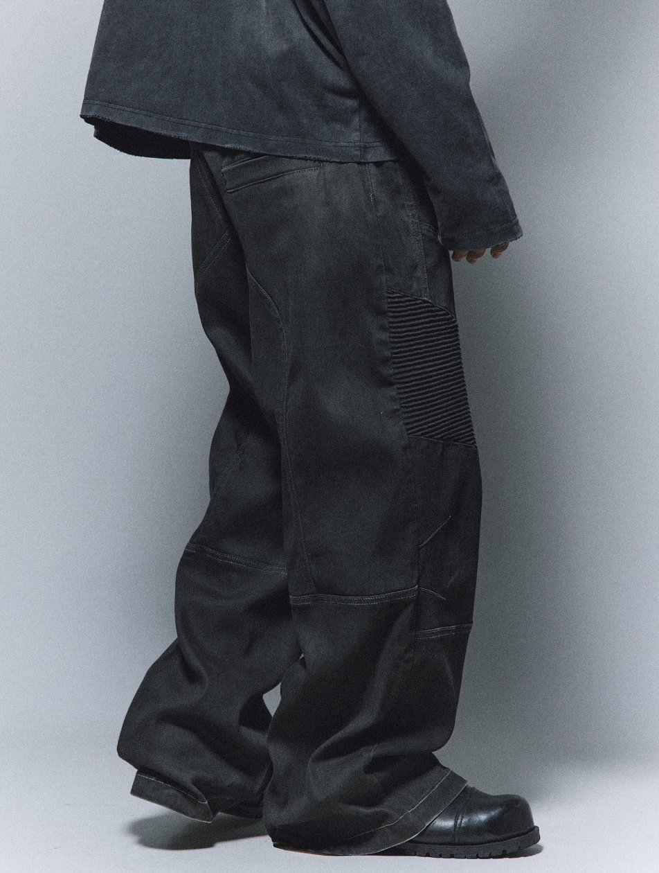 ANTIDOTE Wasteland Spray Dirty Motorcycle Pants | Face 3 Face