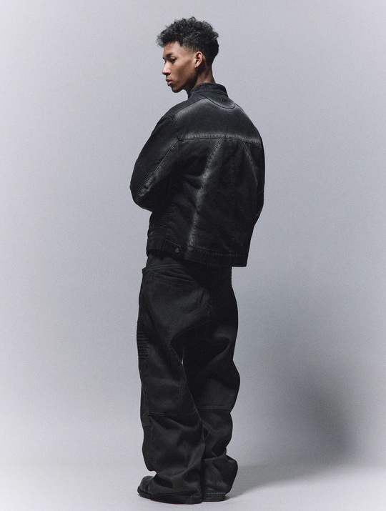 ANTIDOTE Wasteland Spray Dirty Motorcycle Pants | Face 3 Face