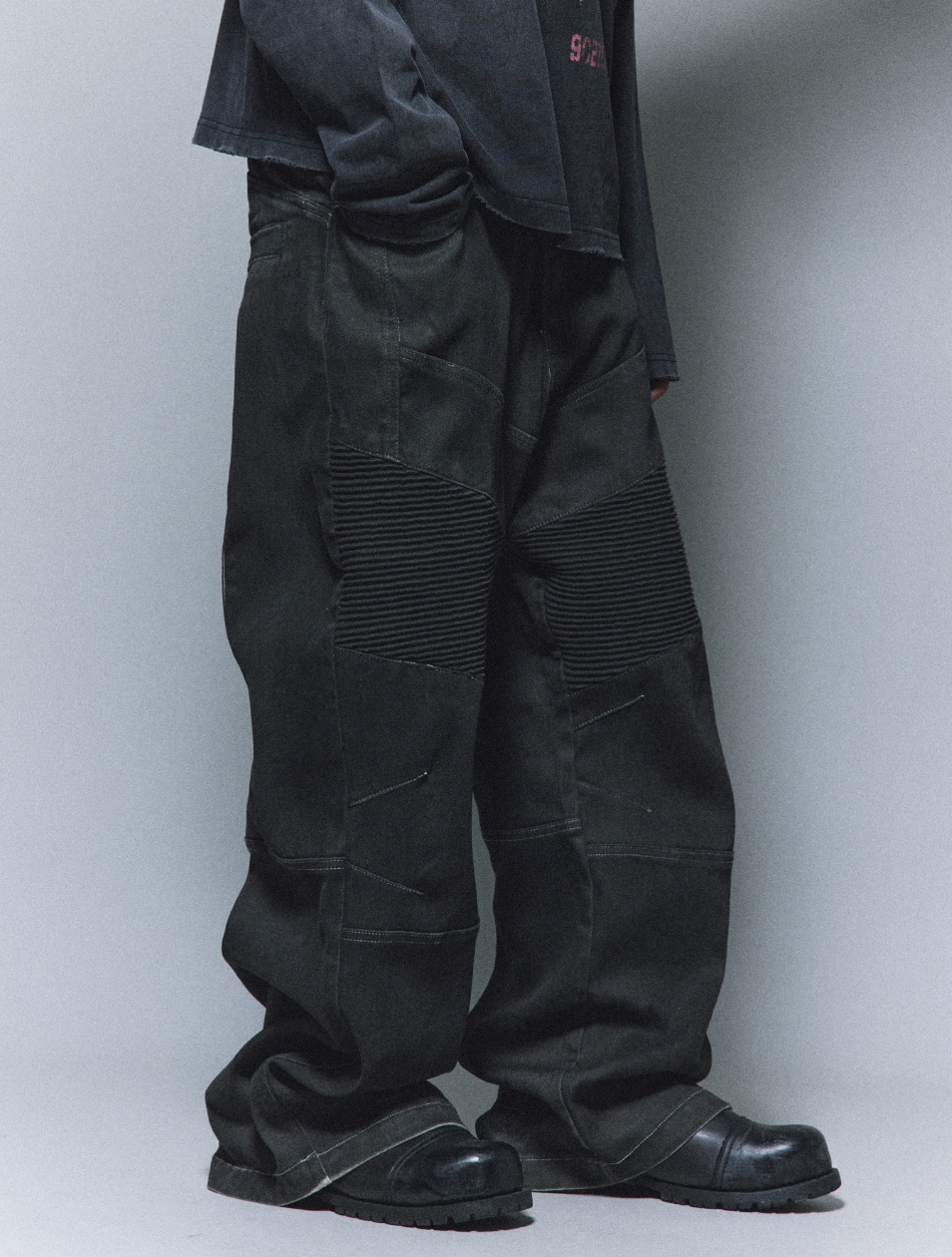 ANTIDOTE Wasteland Spray Dirty Motorcycle Pants | Face 3 Face