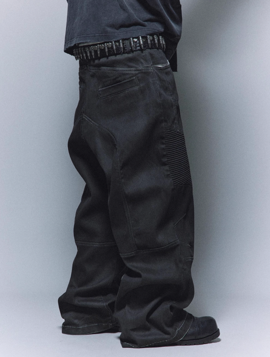 ANTIDOTE Wasteland Spray Dirty Motorcycle Pants | Face 3 Face