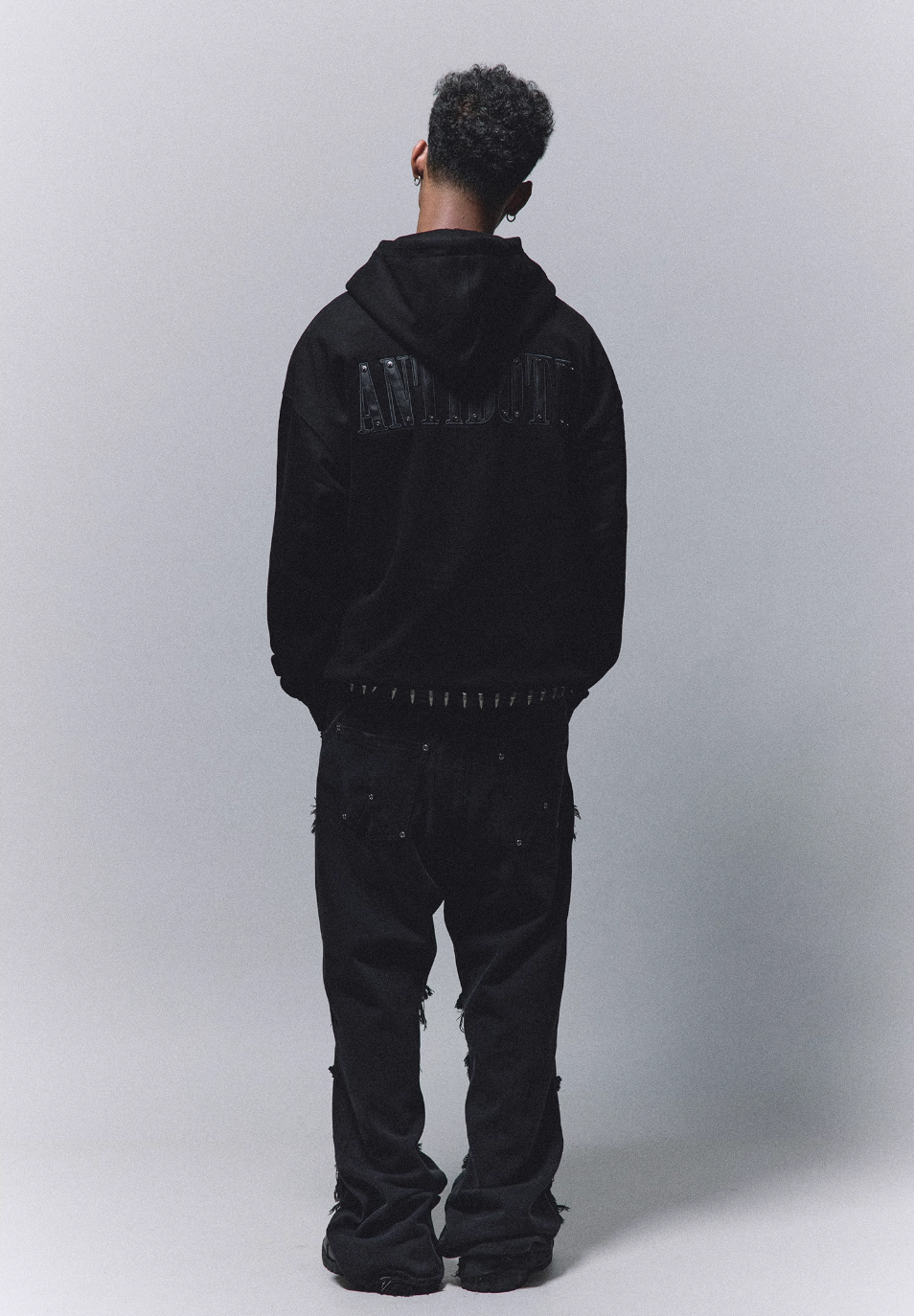 ANTIDOTE Double Layer Raw Edge Micro Pants | Face 3 Face