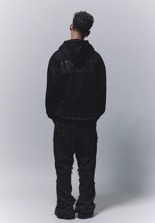 ANTIDOTE Double Layer Raw Edge Micro Pants | Face 3 Face