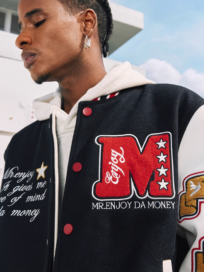 MEDM Chapter Star Varsity Jacket | Face 3 Face