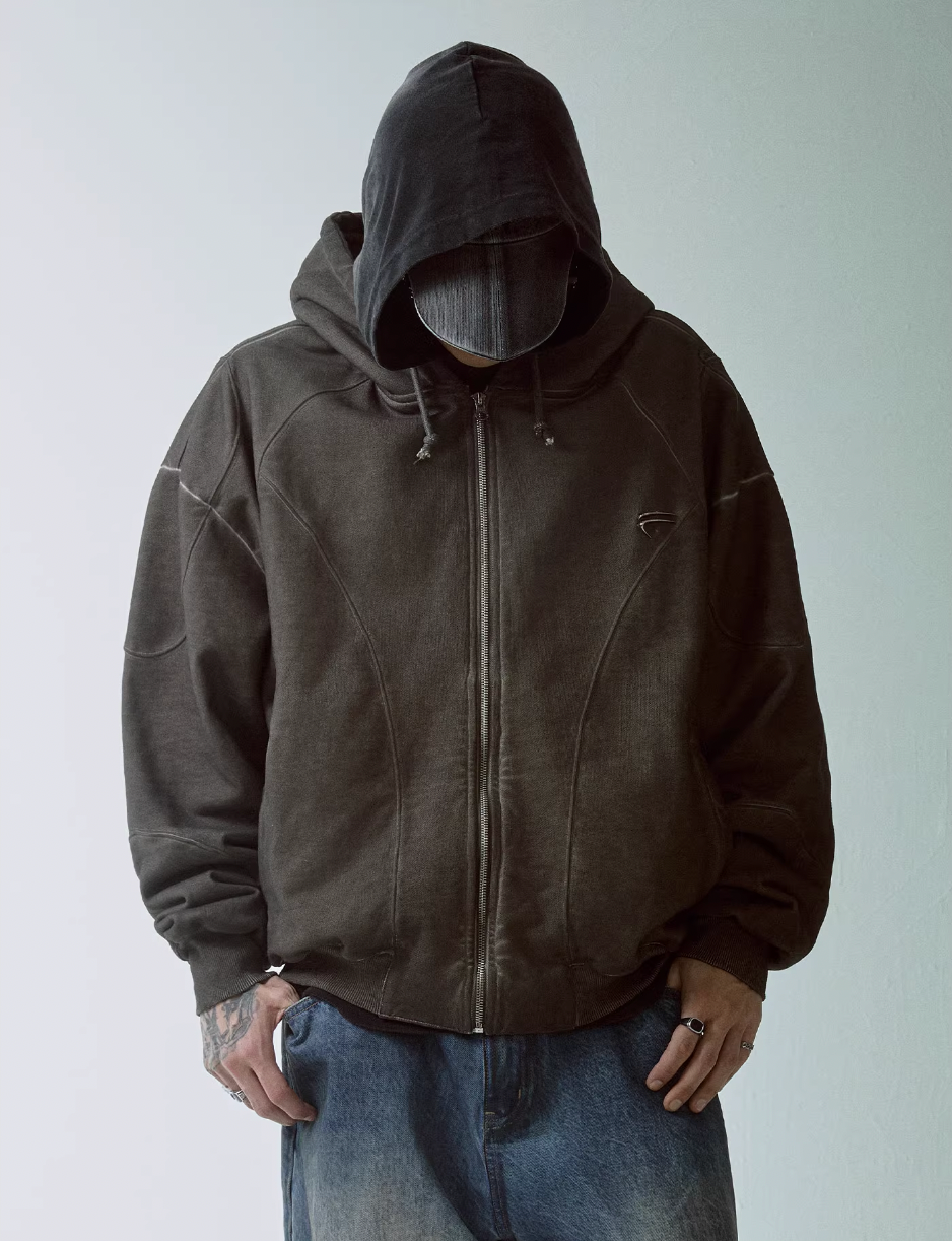 F2CE Dirty Functional Zip Up Hoodie | Face 3 Face