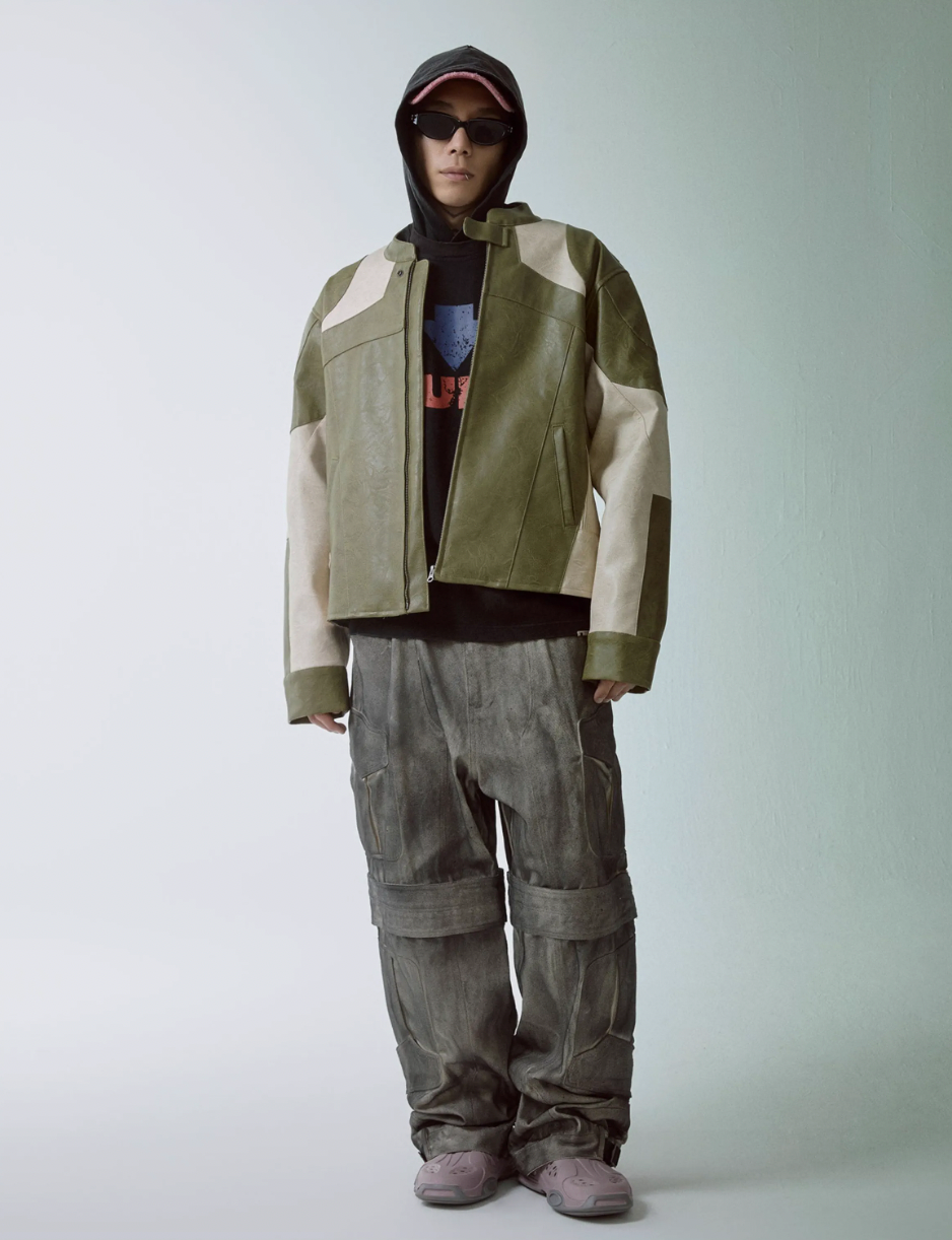 F2CE Dyed Dirty Symmetrical Work Baggy Cargo Pants | Face 3 Face