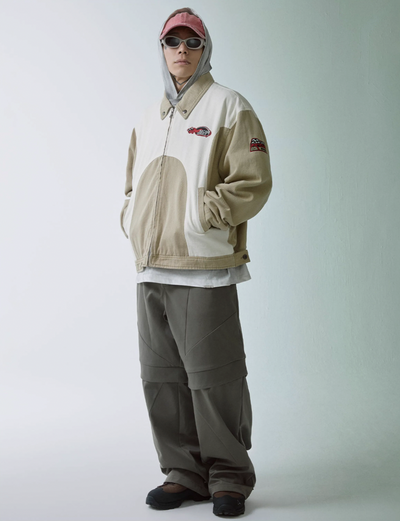 F2CE Split Stitching Functional Work Baggy Pants | Face 3 Face