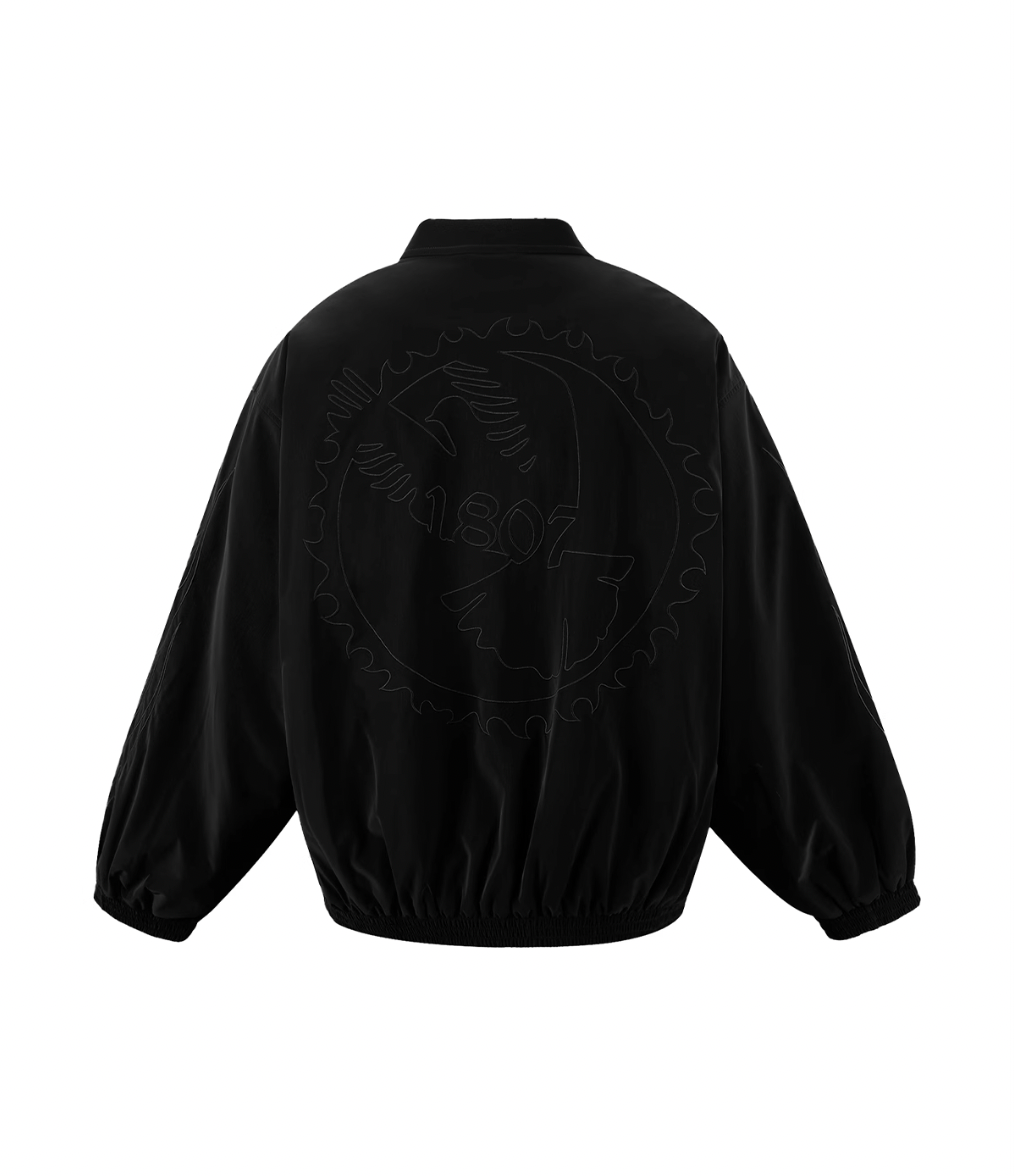 1807 DF Embroidered Quilted Coach Jacket | Face 3 Face