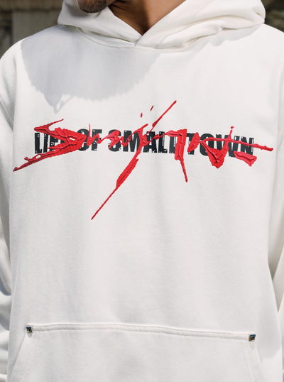 Small Town Kid Arsenal Logo Print Hoodie | Face 3 Face