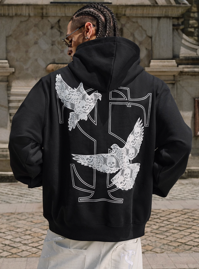 Small Town Kid Lace Peace Dove Hoodie | Face 3 Face