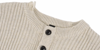 1807 Four Pointed Star Pit Stripe Polo Knit Sweater | Face 3 Face