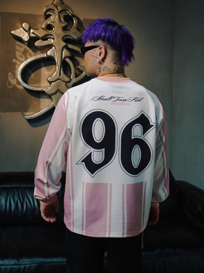 Small Town Kid x MEDM Vintage Long Sleeve Soccer Jersey | Face 3 Face