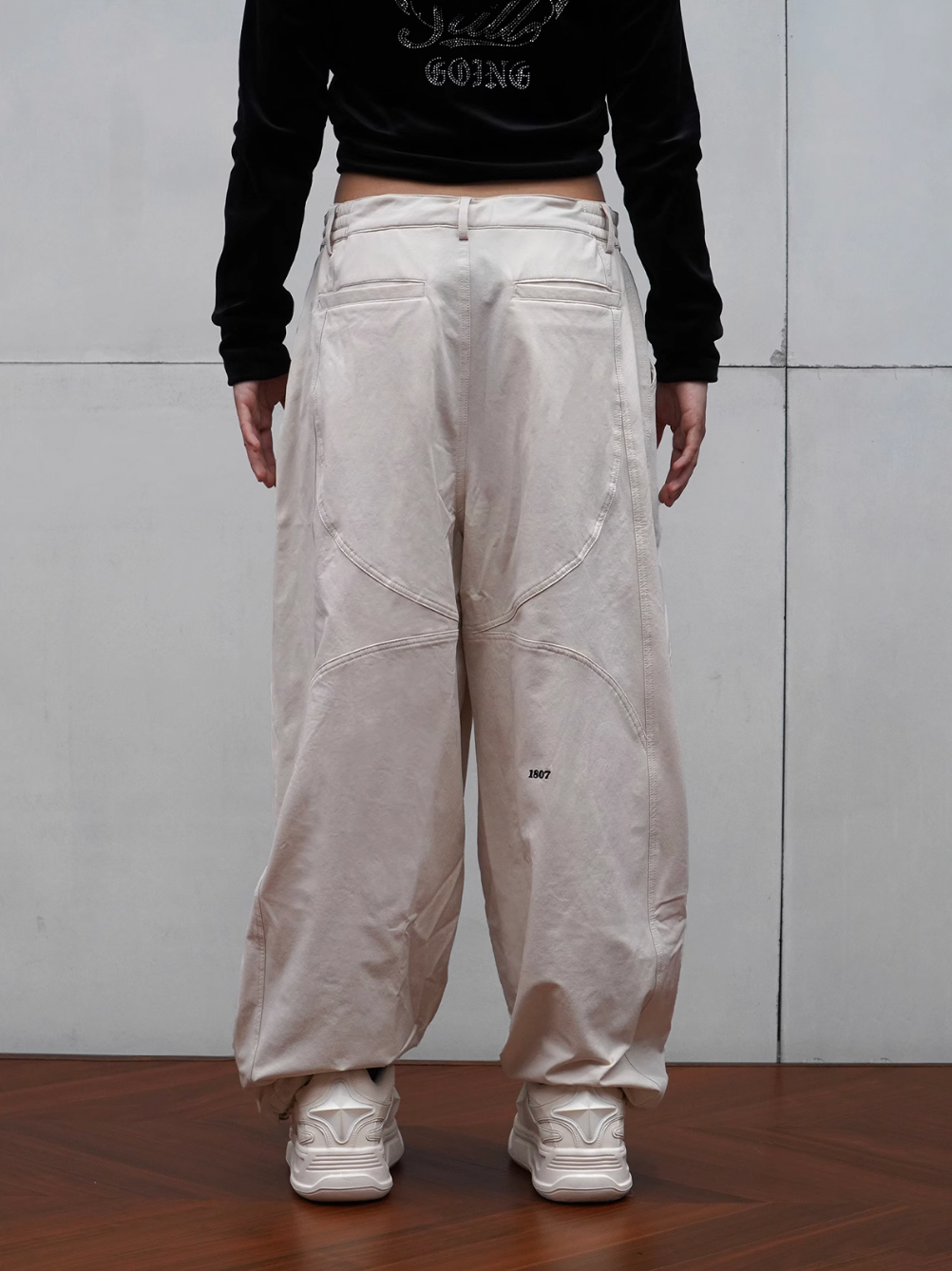 1807 Four Pointed Star Nylon Pants  | Face 3 Face