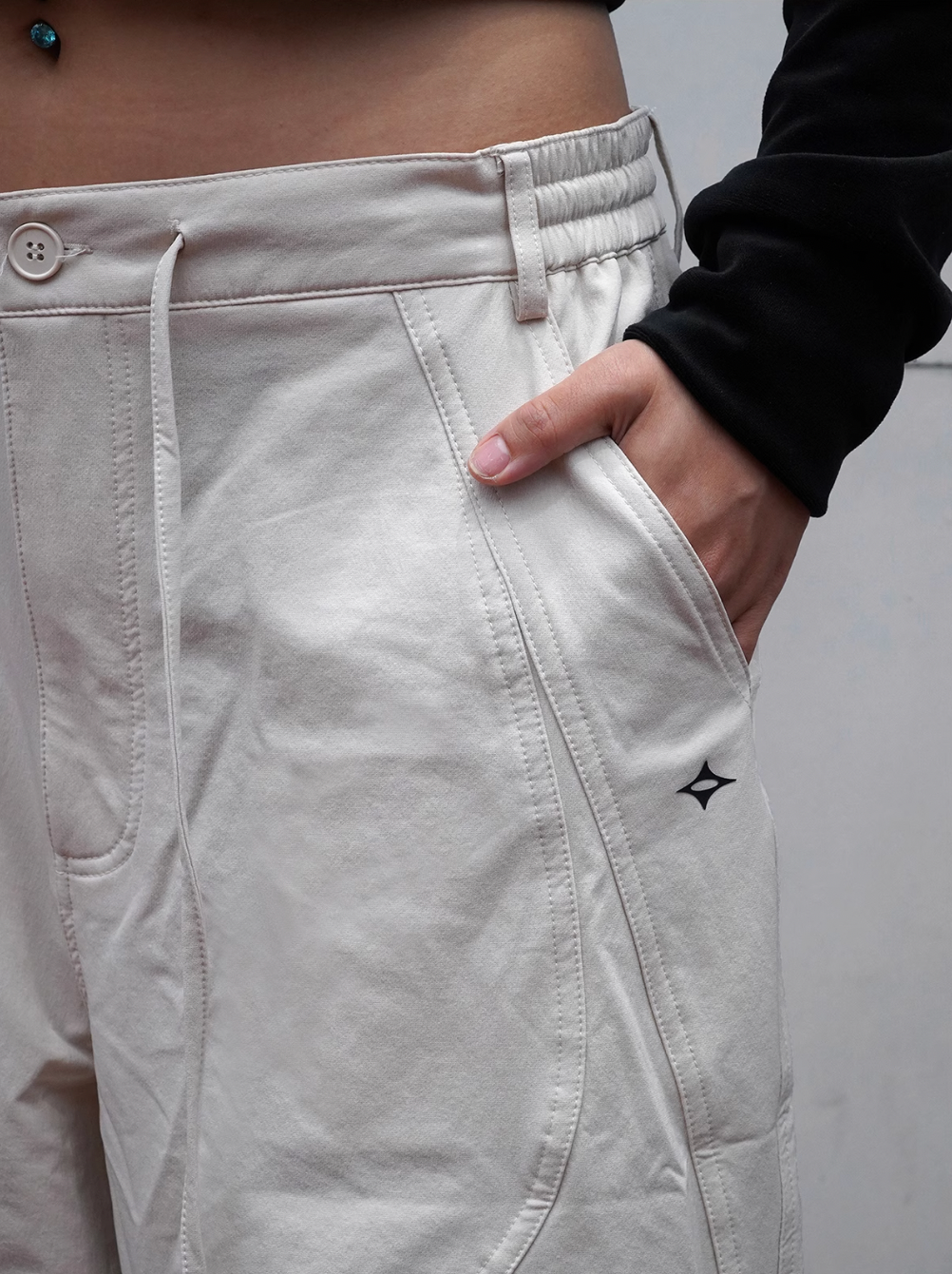 1807 Four Pointed Star Nylon Pants | Face 3 Face