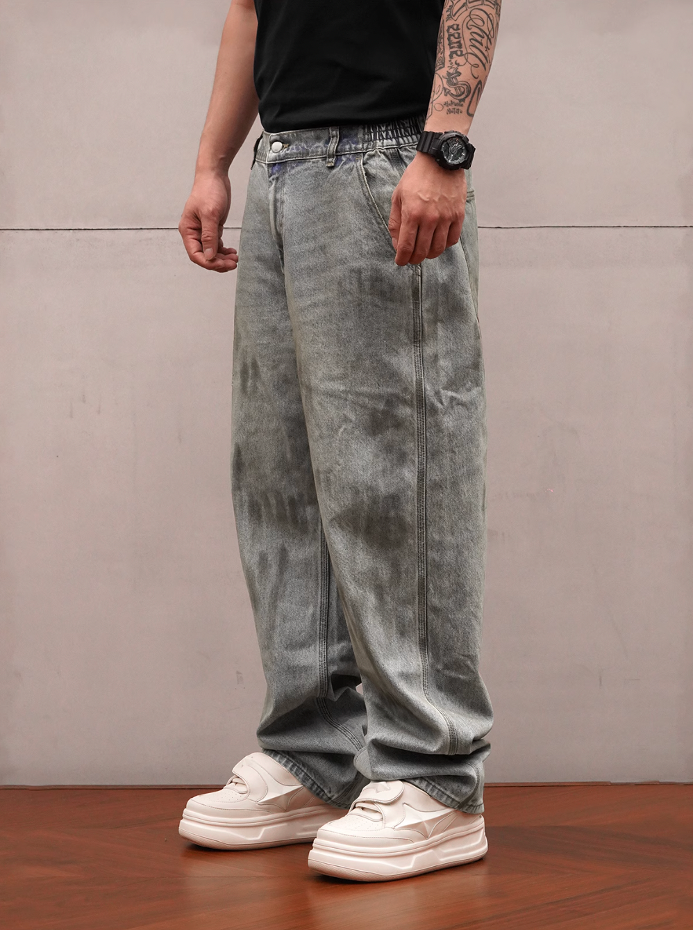 1807 Washed Vintage Jeans | Face 3 Face