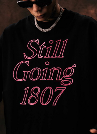 1807 STILL GOING Jelly Print Long Sleeve Tee | Face 3 Face