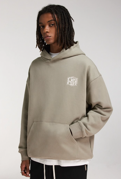 DICETINY Dice Roll Foam Letter Print Hoodie | Face 3 Face