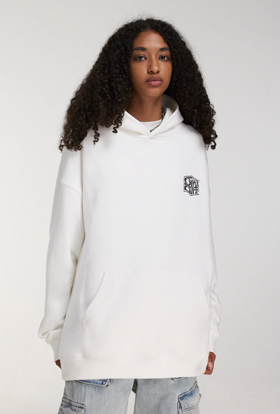 DICETINY Dice Roll Foam Letter Print Hoodie | Face 3 Face