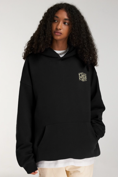 DICETINY Dice Roll Foam Letter Print Hoodie | Face 3 Face