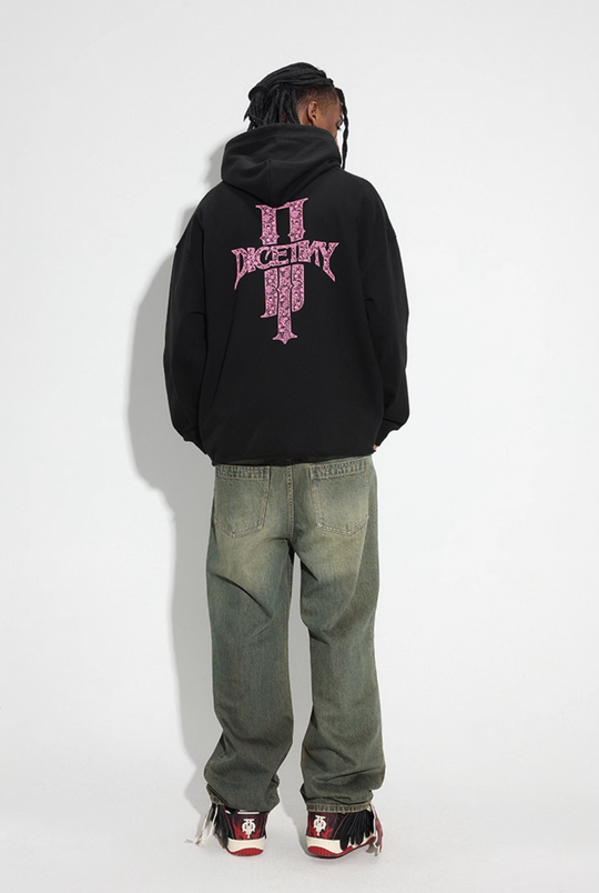 DICETINY Bunny Girl Lace Logo Hoodie | Face 3 Face