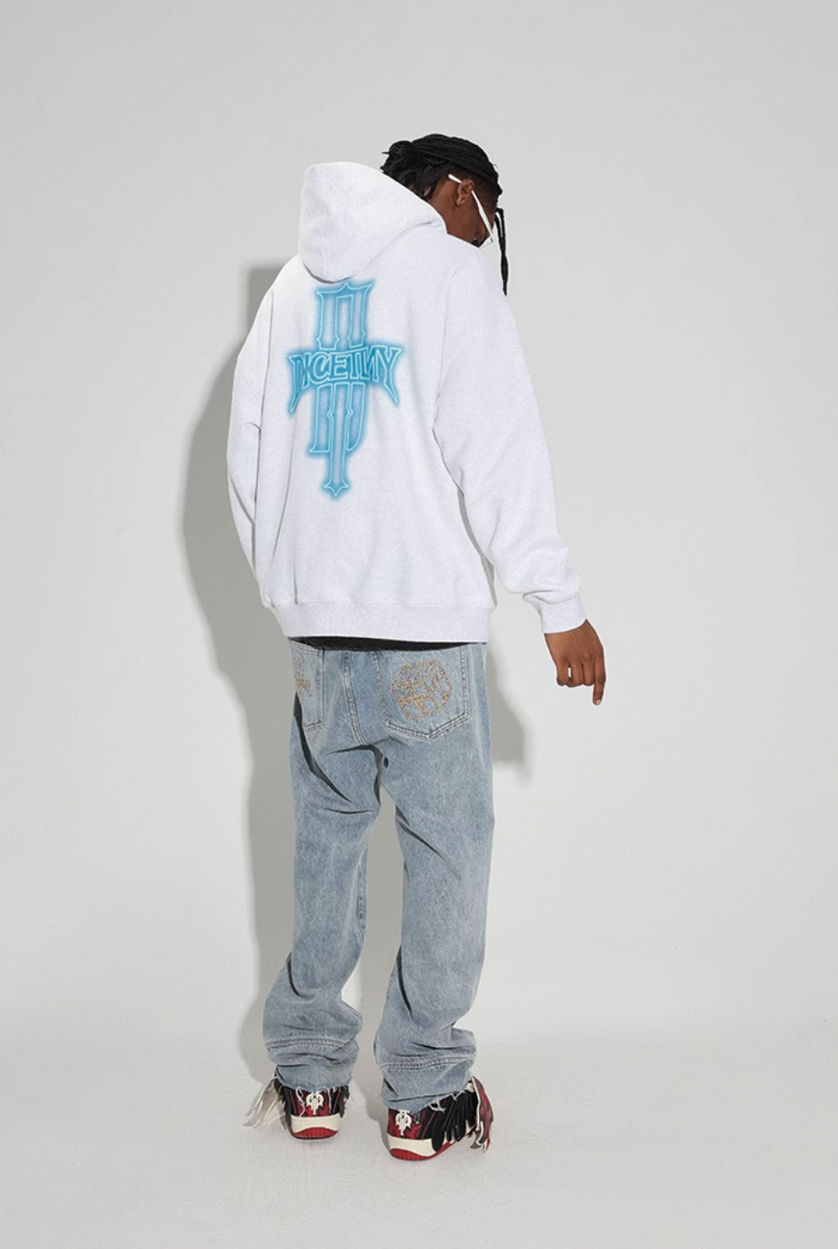 DICETINY Glowing Logo Hoodie | Face 3 Face