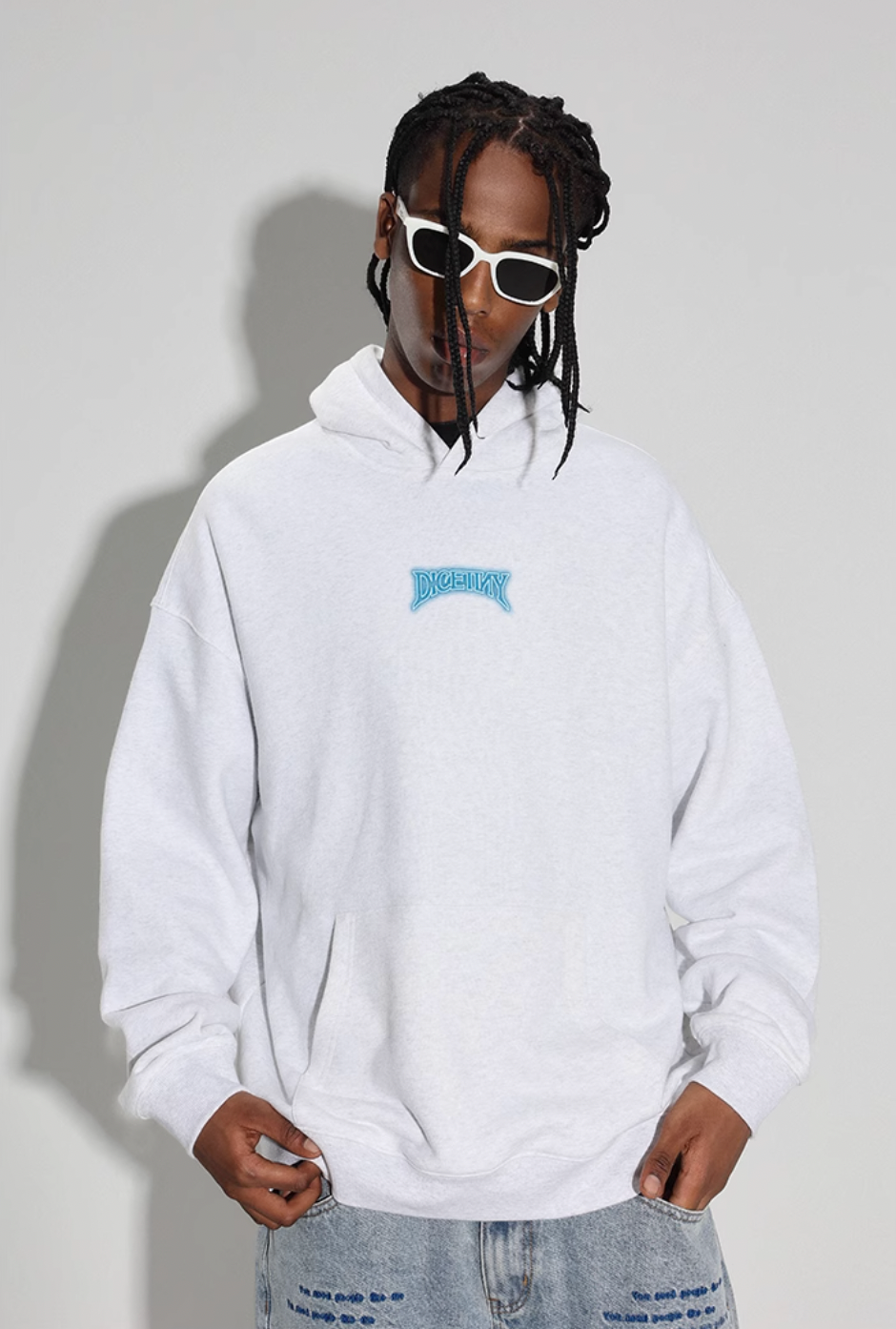 DICETINY Glowing Logo Hoodie | Face 3 Face