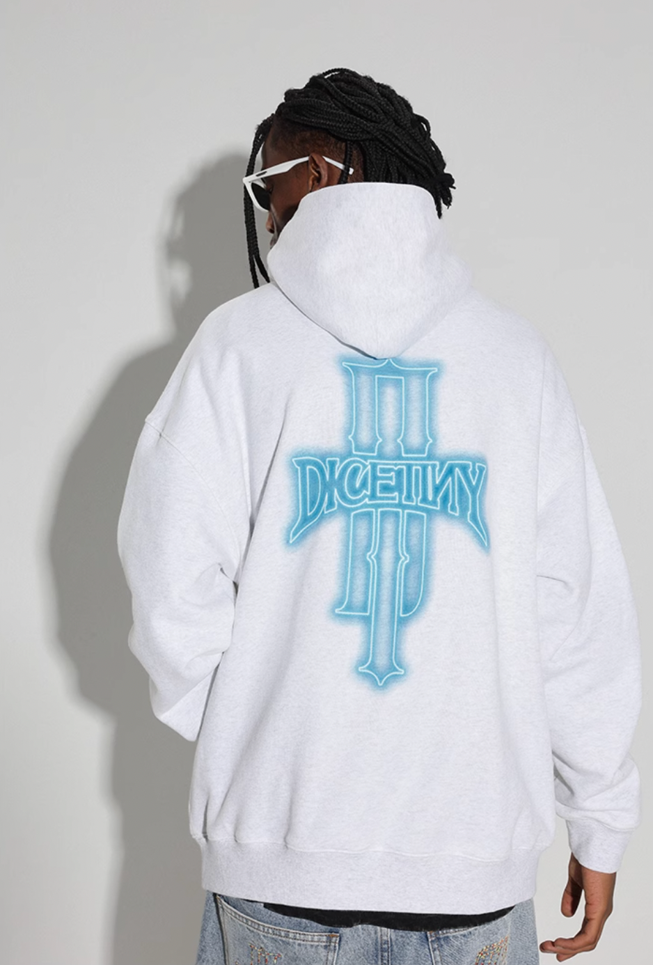 DICETINY Glowing Logo Hoodie | Face 3 Face