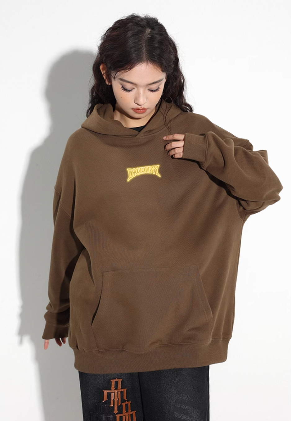 DICETINY Glowing Logo Hoodie | Face 3 Face