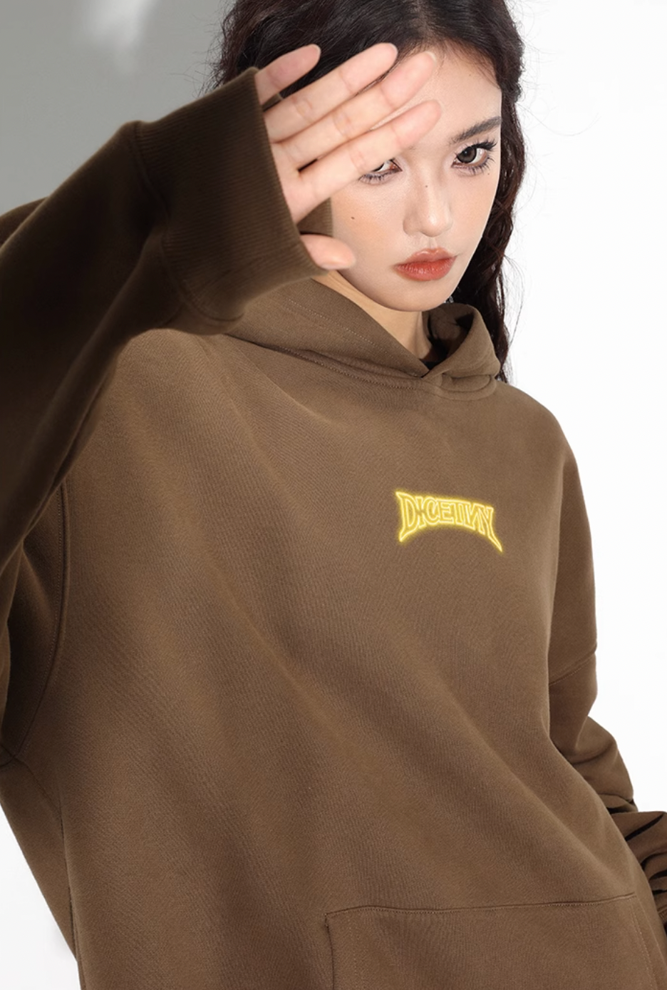 DICETINY Glowing Logo Hoodie | Face 3 Face