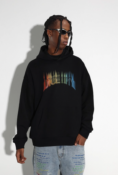 DICETINY Musical Notes Logo Printed Hoodie | Face 3 Face