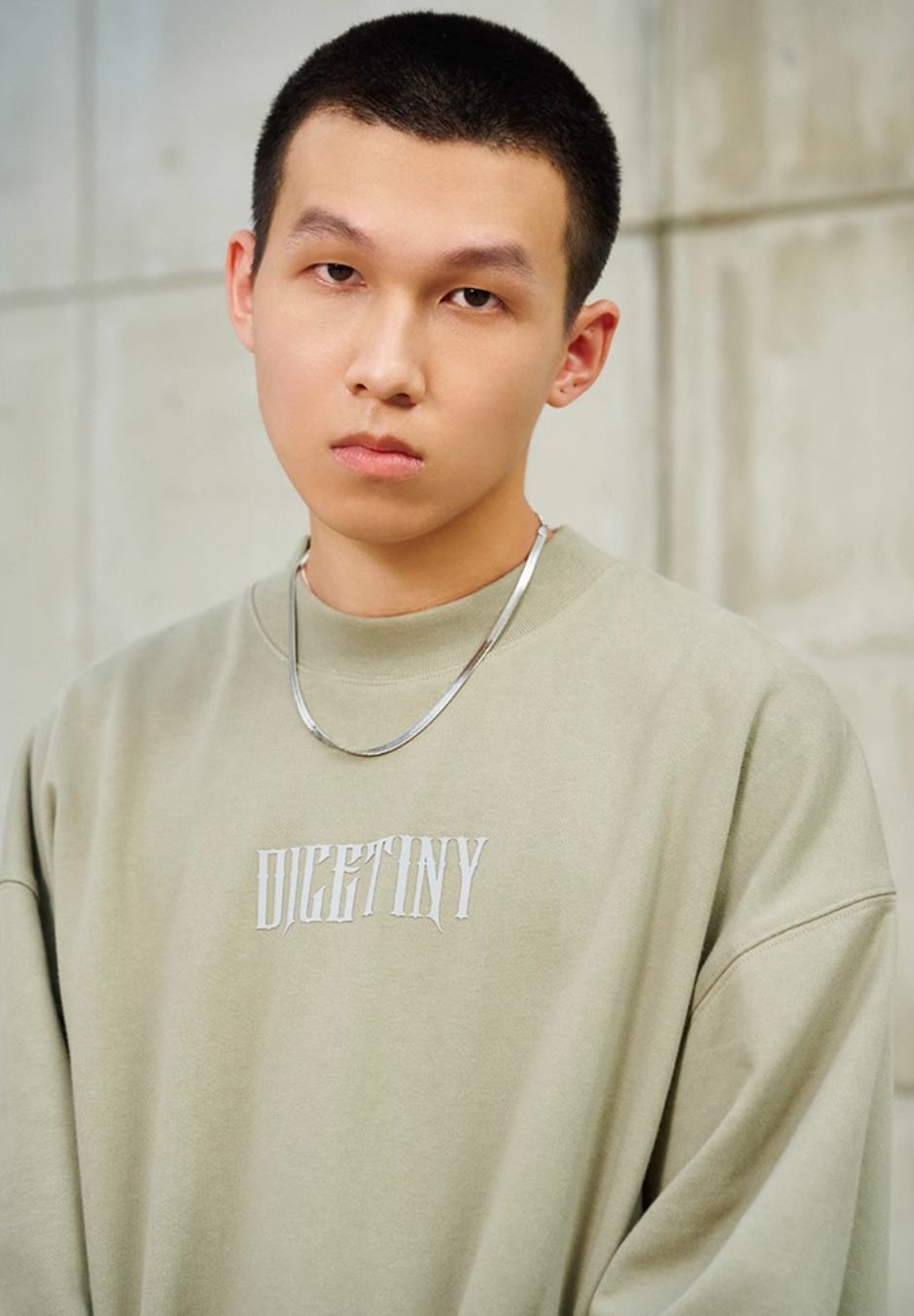 DICETINY Basic Logo Printed Sweatshirt | Face 3 Face