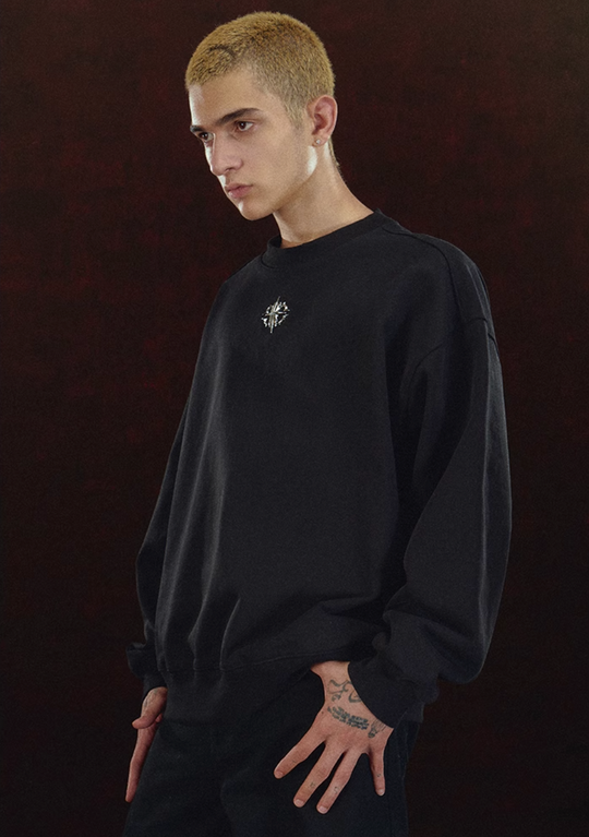DICETINY Metal Logo Basic Sweatshirt | Face 3 Face