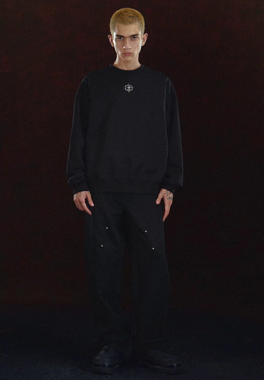 DICETINY Metal Logo Basic Sweatshirt | Face 3 Face