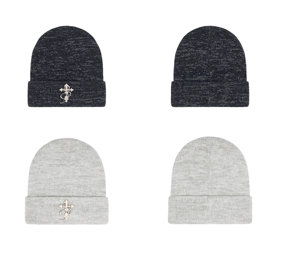 Small Town Kid 3D Metal Logo Beanie | Face 3 Face