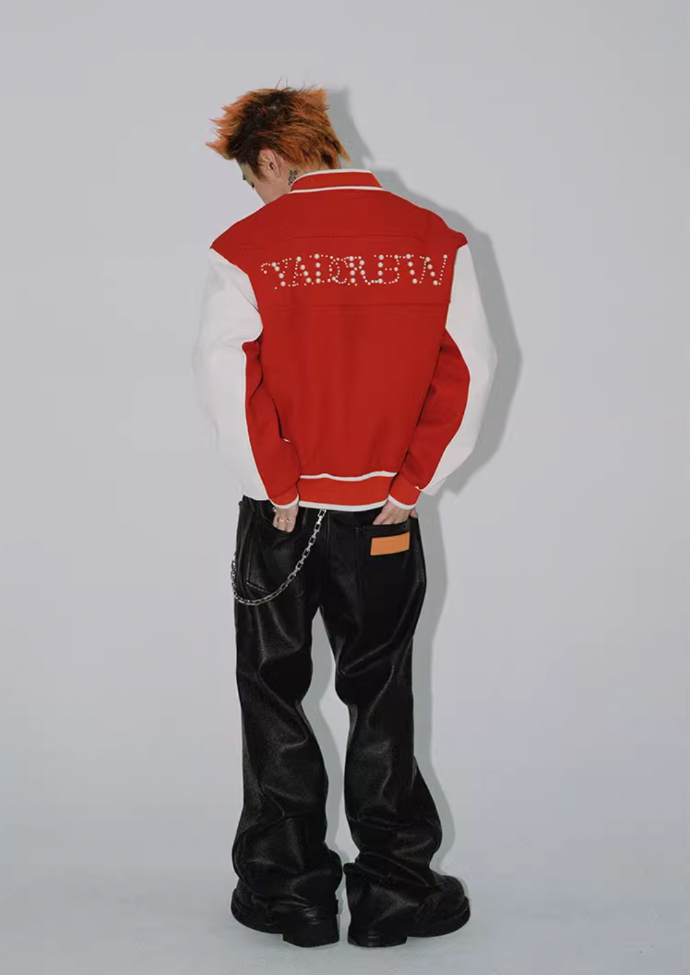 YADcrew Pearl Checkerboard Varsity Jacket | Face 3 Face