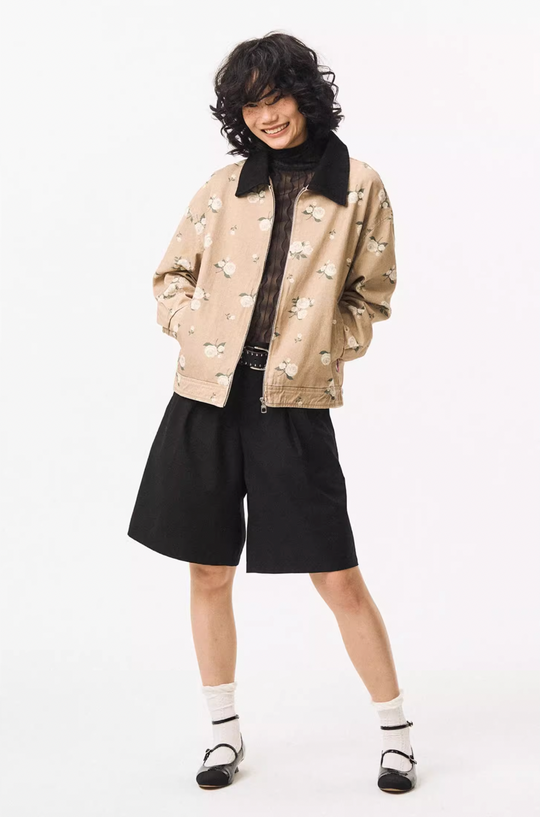 EMPTY REFERENCE Floral Print Detroit Jacket | Face 3 Face