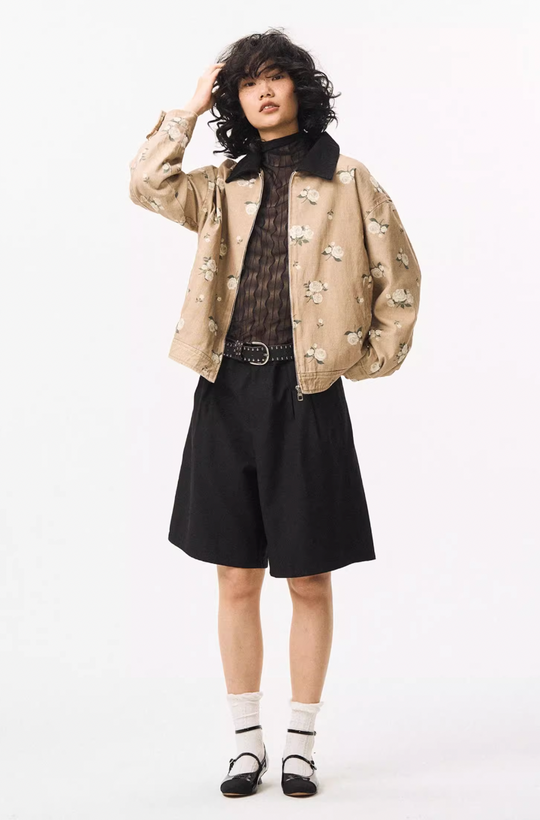 EMPTY REFERENCE Floral Print Detroit Jacket | Face 3 Face