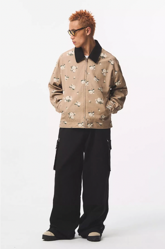 EMPTY REFERENCE Floral Print Detroit Jacket | Face 3 Face