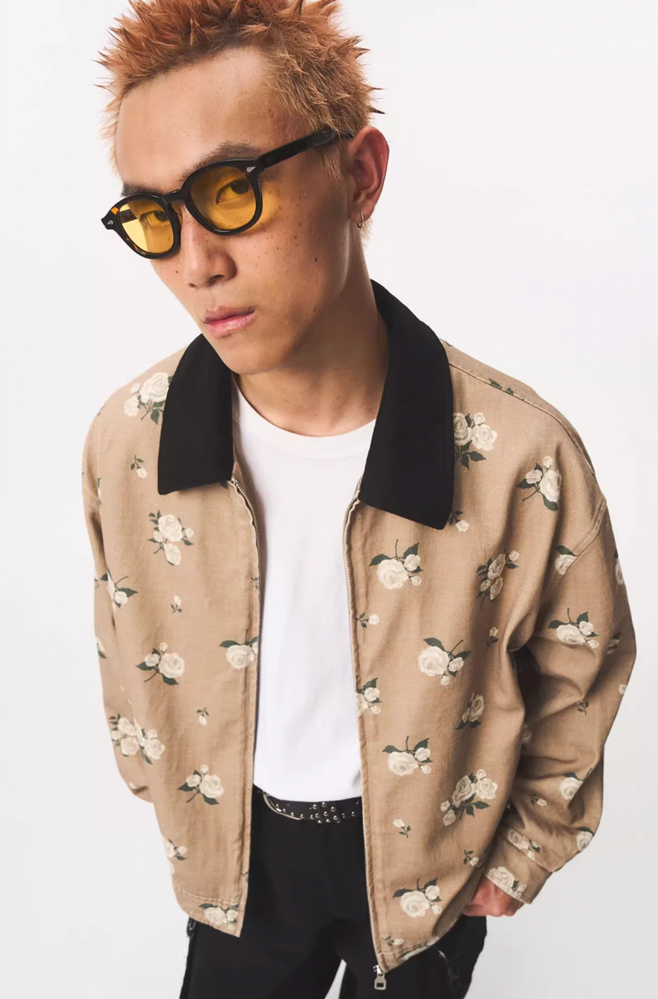 EMPTY REFERENCE Floral Print Detroit Jacket | Face 3 Face