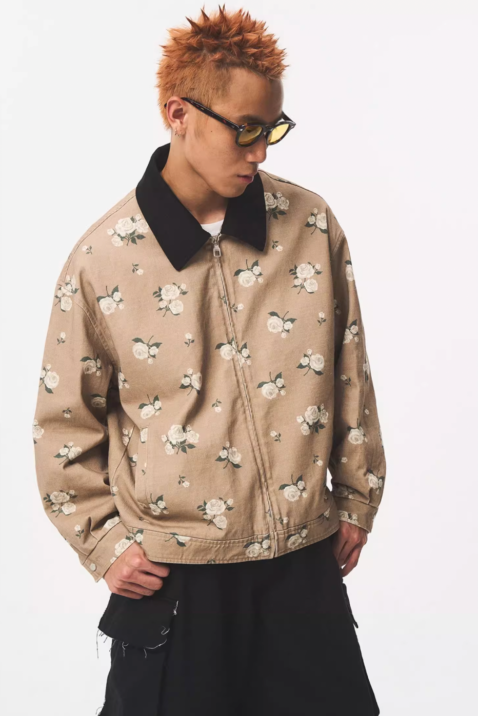 EMPTY REFERENCE Floral Print Detroit Jacket | Face 3 Face