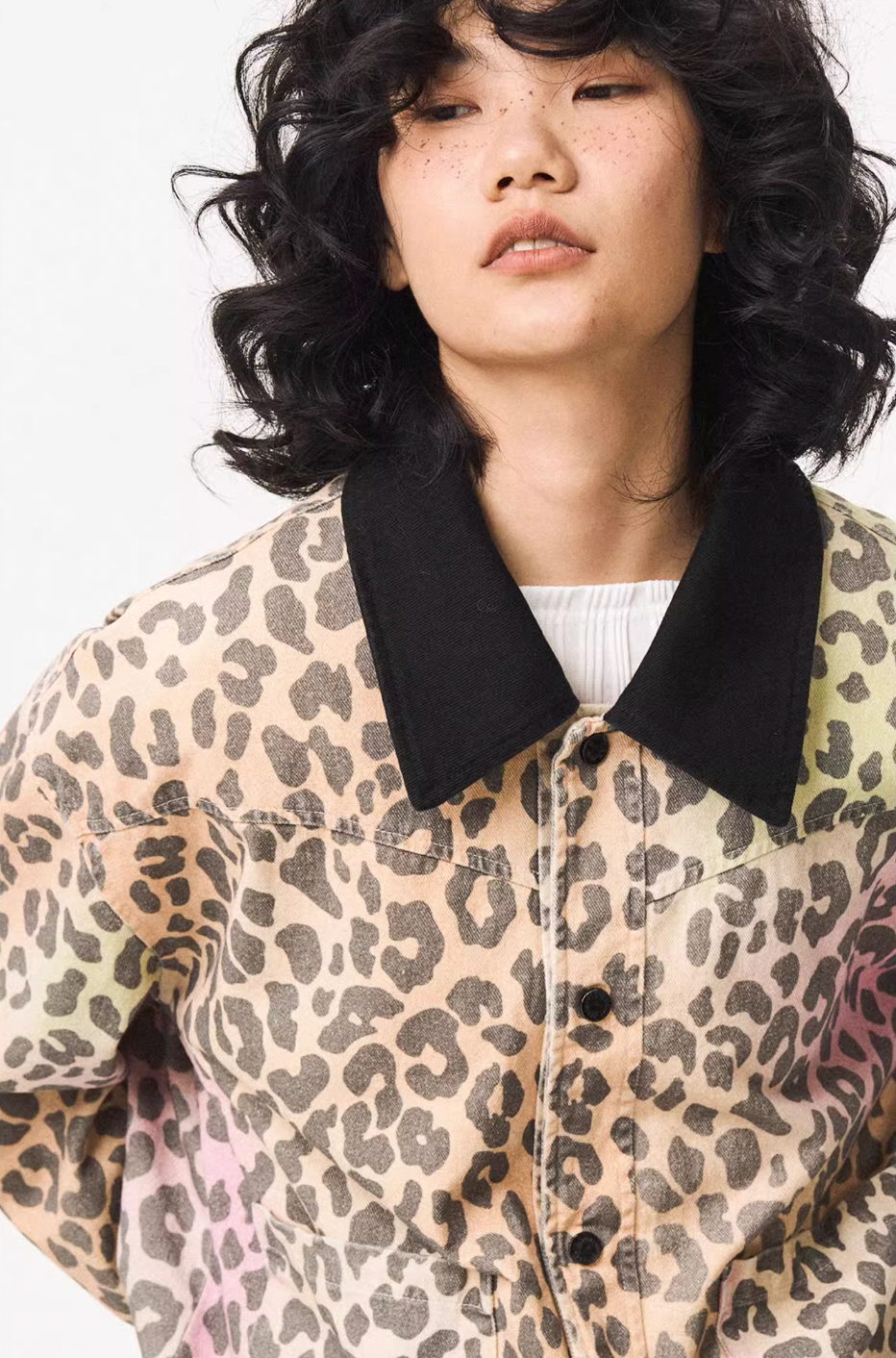 EMPTY REFERENCE Colorful Leopard Print Detroit Jacket | Face 3 Face